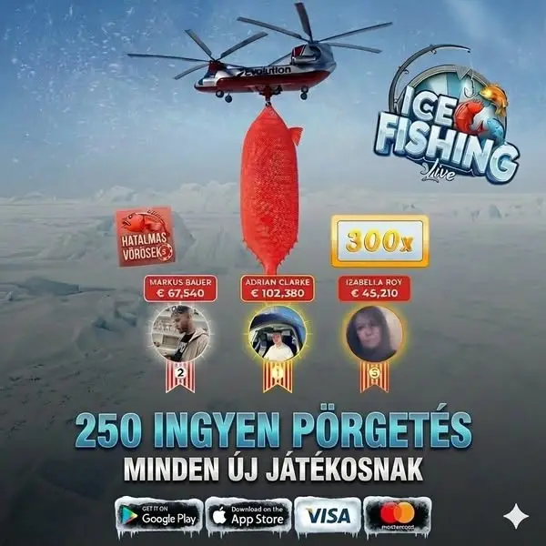 Кадр рекламы Ice Fishing Game
