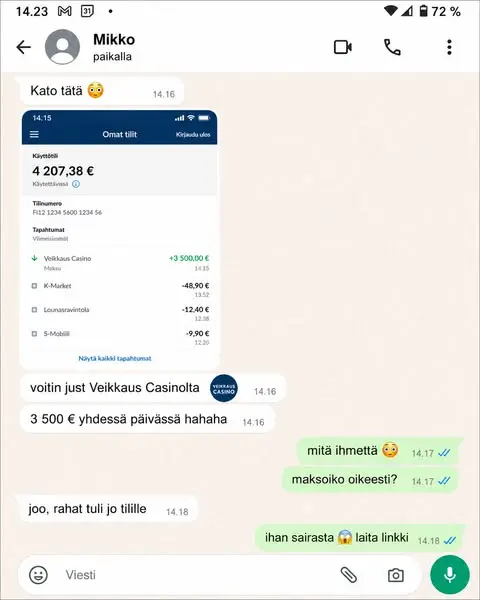 Кадр рекламы Loton suosituskeskus