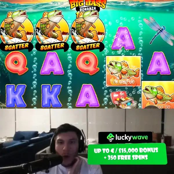 Кадр рекламы Luckywave