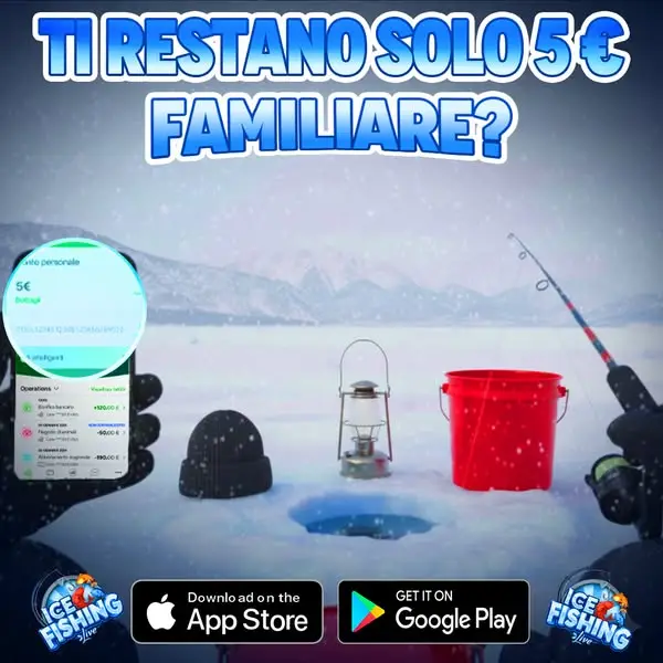 Кадр рекламы Ice Fishing Live
