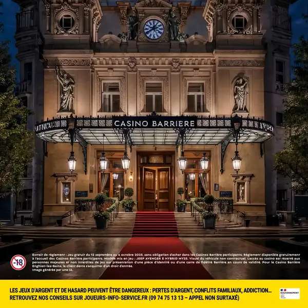 Кадр рекламы Casino Barrière Toulouse