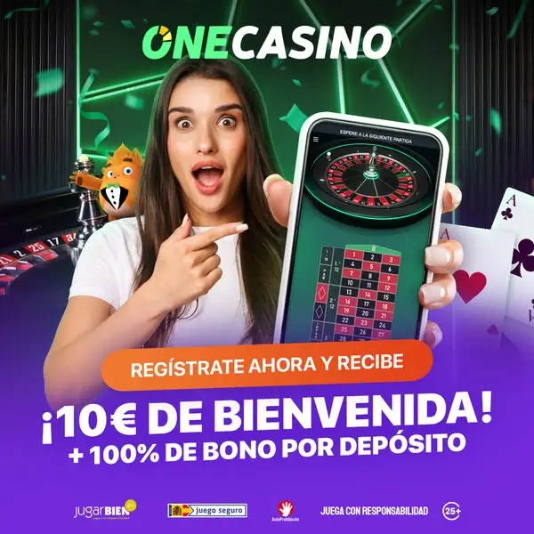 Кадр рекламы OneCasino España