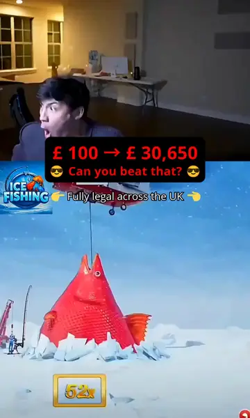 Кадр рекламы Ice Fish