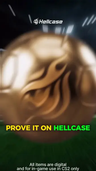 Кадр рекламы CS:GO Hellcase