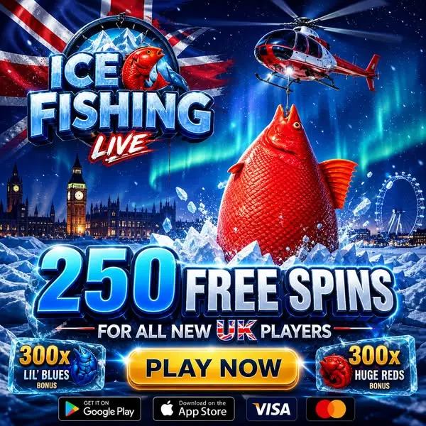 Кадр рекламы Ice Fishing Live