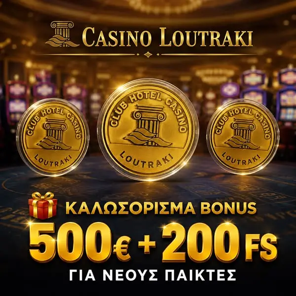 Кадр рекламы Loutraki Online