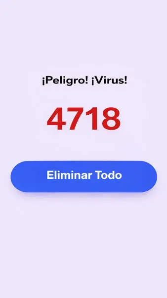 Кадр рекламы Phone Cleaner