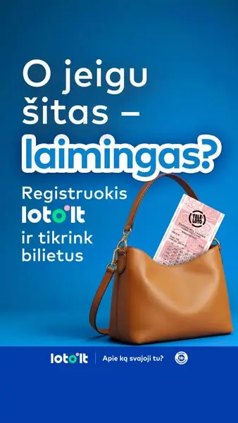 Кадр рекламы Loto.lt