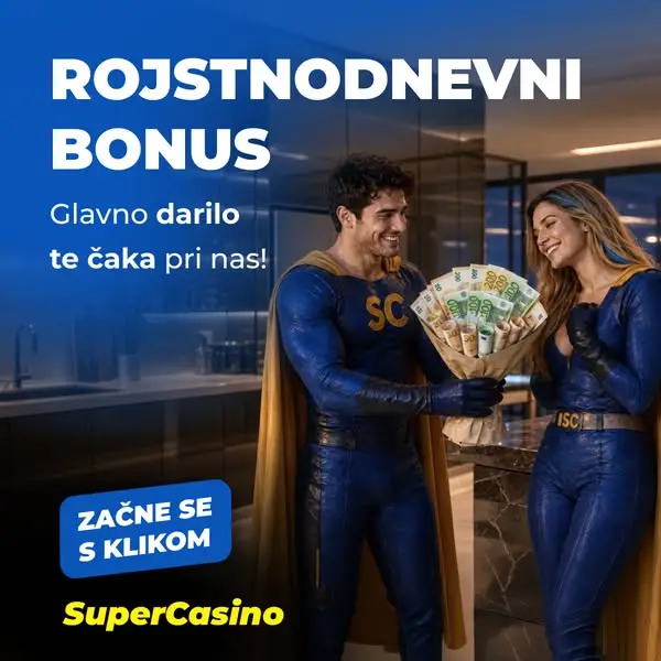 Кадр рекламы Supercasino.si