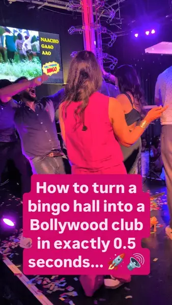 Кадр рекламы bollywood.bingo