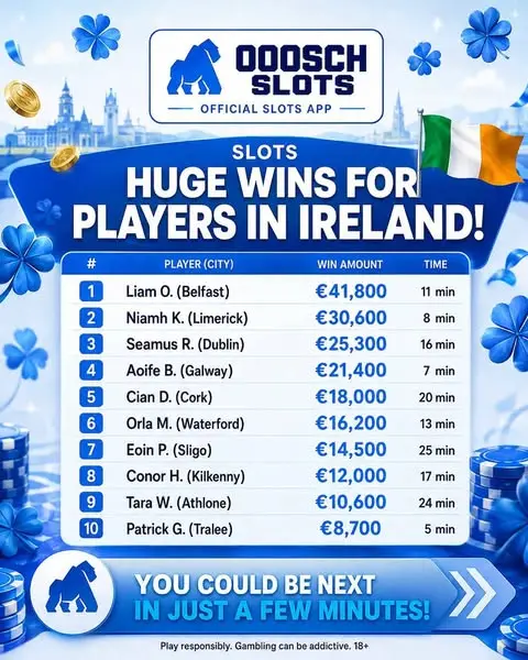Кадр рекламы Irish Slot Club