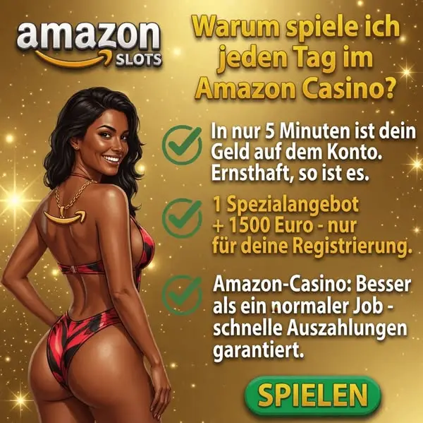 Кадр рекламы Amazon Slots spiele