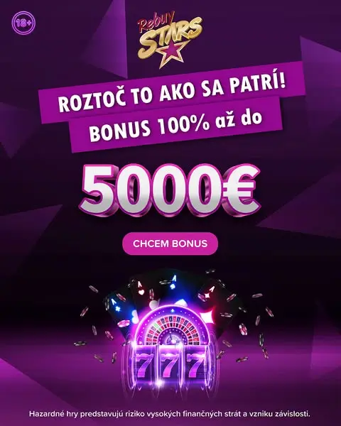 Кадр рекламы Casino Rebuy Stars SK