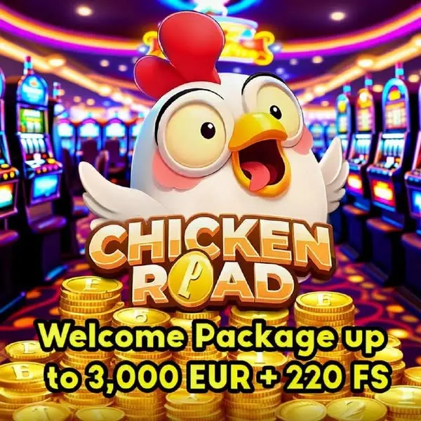 Кадр рекламы Chiken Road