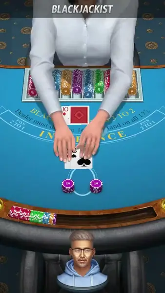 Кадр рекламы Blackjack: Real Card Game
