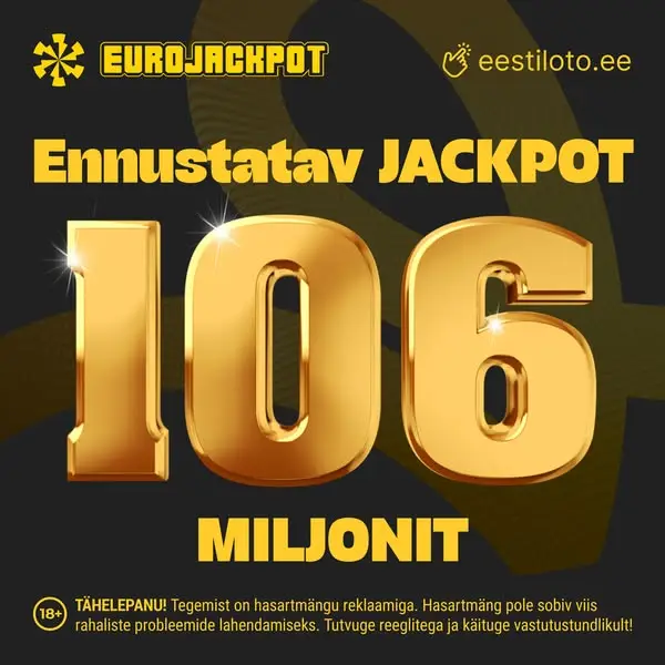 Кадр рекламы Eestiloto.ee