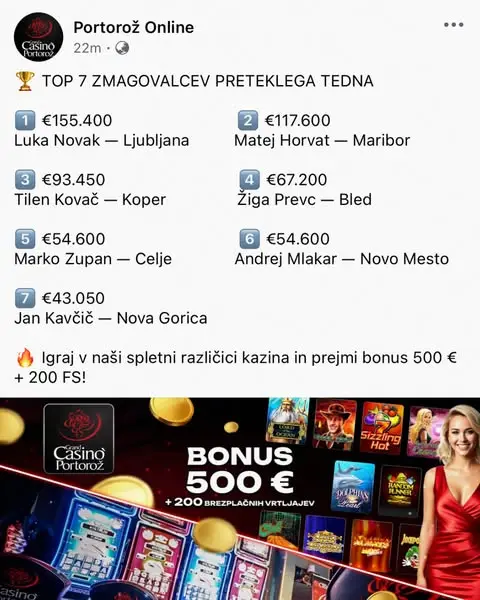Кадр рекламы Portorož Online