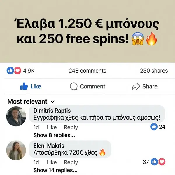 Кадр рекламы Konstantinos Papadopoulos