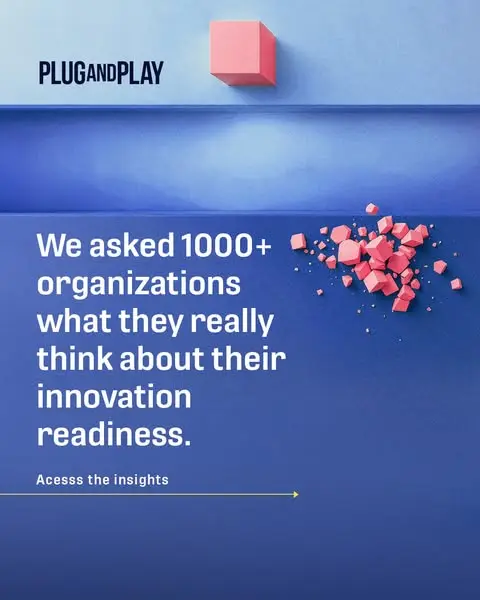Кадр рекламы Plug and Play Tech Center