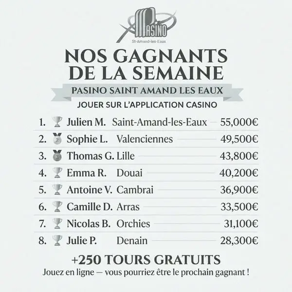 Кадр рекламы Сasino Saint Amand Les Eau