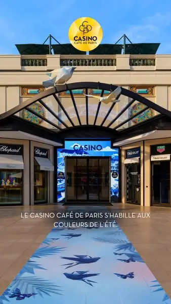 Кадр рекламы Casino Café de Paris