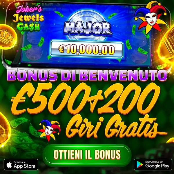 Кадр рекламы Joker’s Jewels Cash
