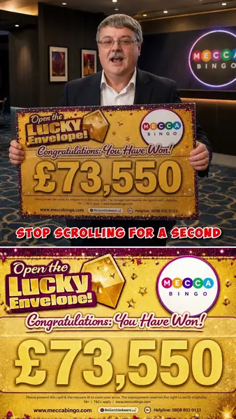 Кадр рекламы Mecca Bingo