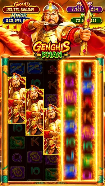 Кадр рекламы Genghis Khan Casino