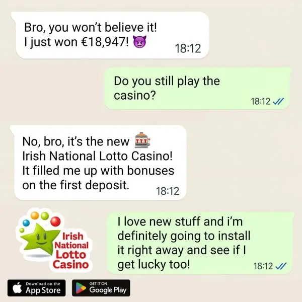 Кадр рекламы NationalLottery