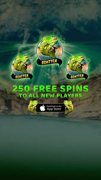 Кадр рекламы Big Bass Slots