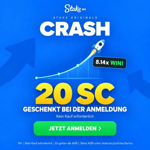 Кадр рекламы Stake Germany