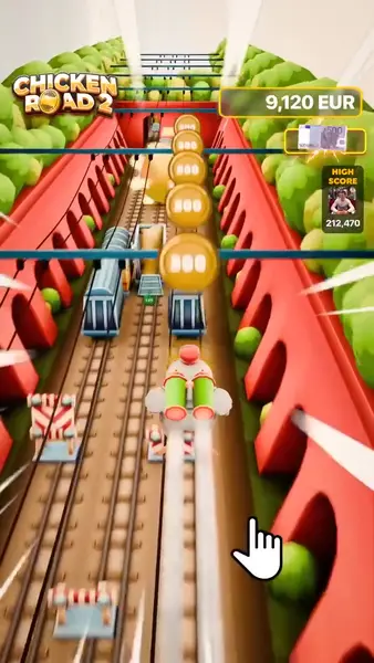 Кадр рекламы Crazy Chicken Spin