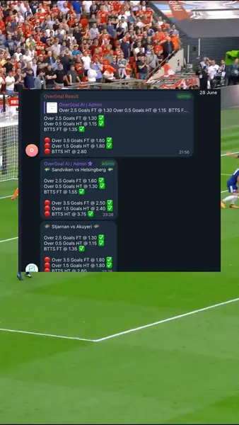 Кадр рекламы OverGoal AI