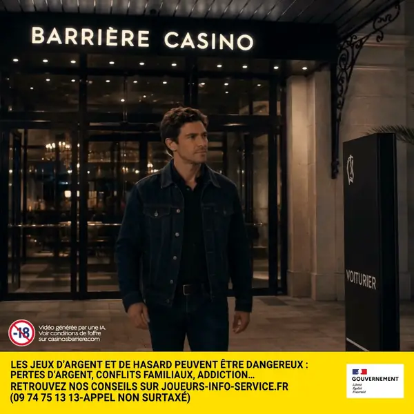 Кадр рекламы Casino Barrière Bénodet