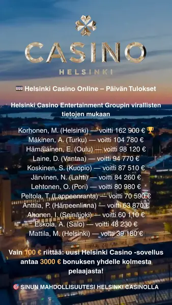 Кадр рекламы Finland Games