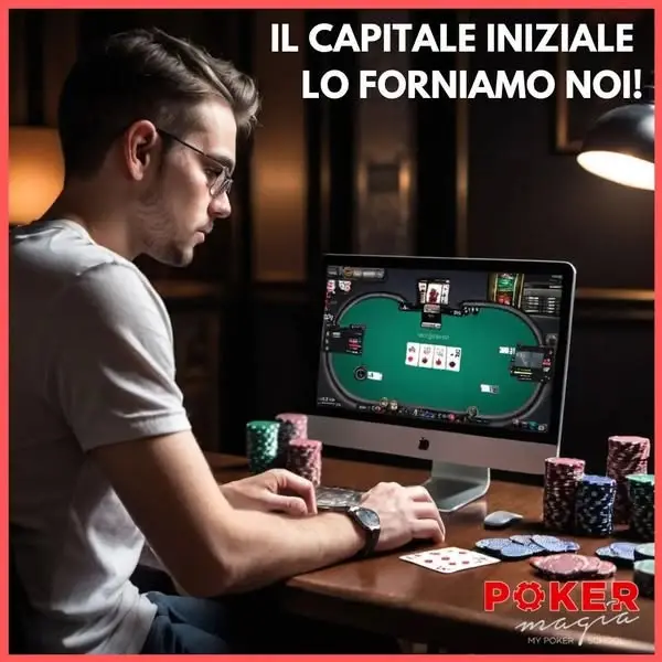 Кадр рекламы Online Poker Magia