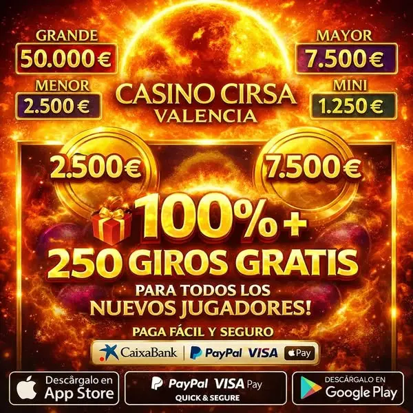 Кадр рекламы Casino Cirsa Valencia