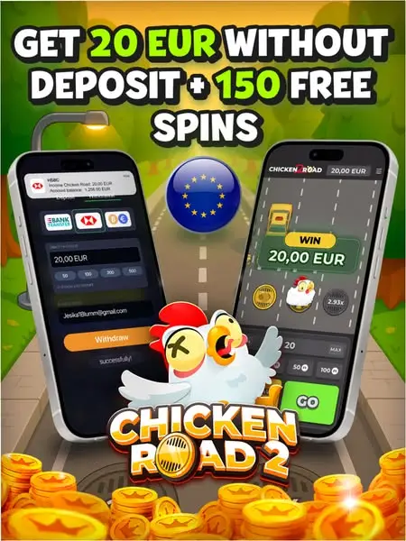 Кадр рекламы Chicken road game