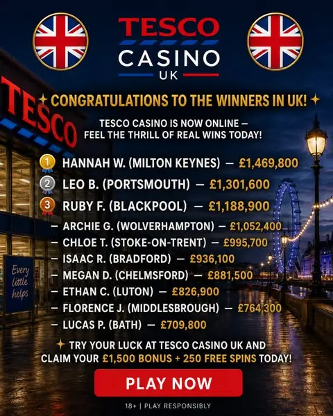 Кадр рекламы Tesco Casino