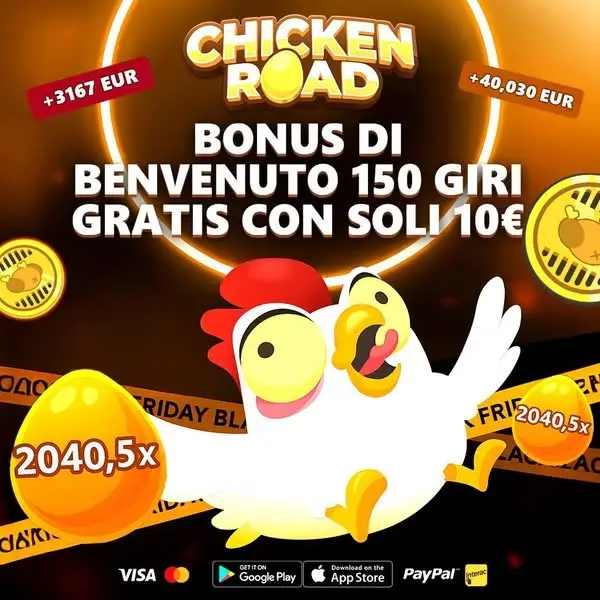 Кадр рекламы Chiken Road