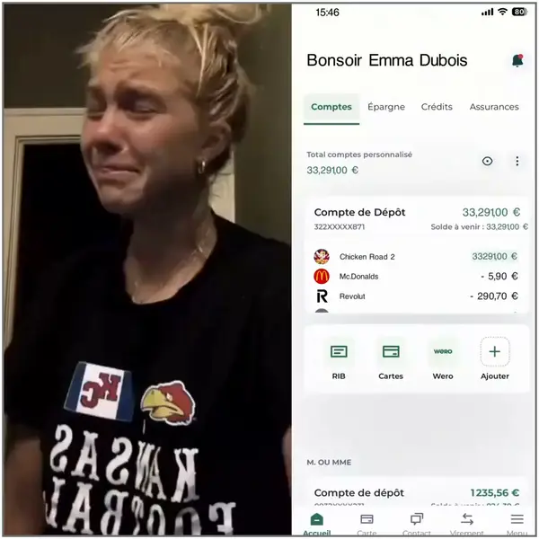 Кадр рекламы Emma Dubois