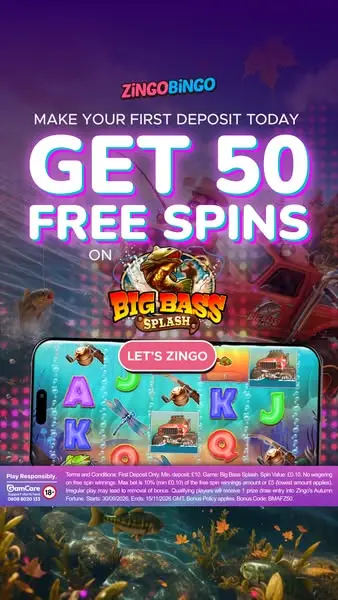 Кадр рекламы Zingo Bingo