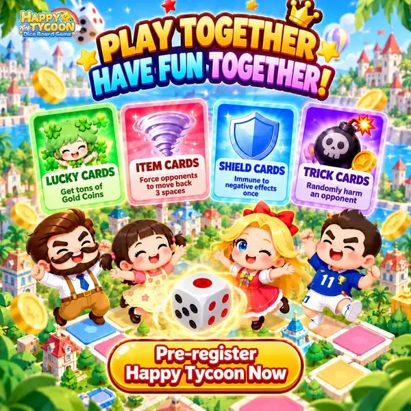 Кадр рекламы Happy Tycoon: Dice Board Game