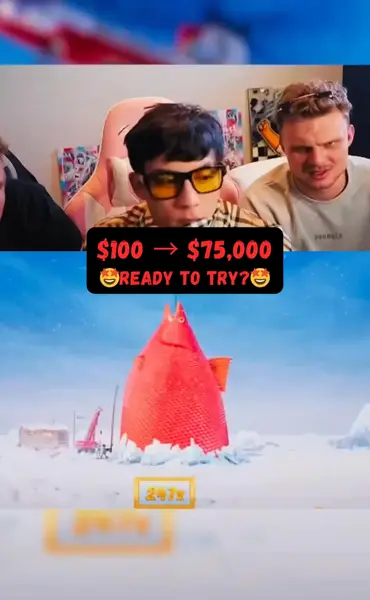 Кадр рекламы Ice Fish