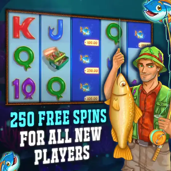 Кадр рекламы Fishin' Frenzy