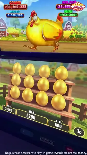Кадр рекламы Lucky Hen