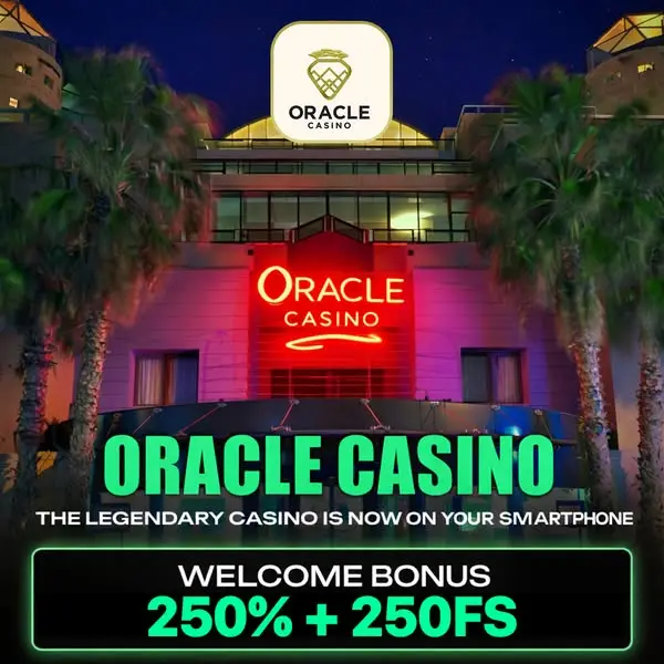 Кадр рекламы Oracle Casino