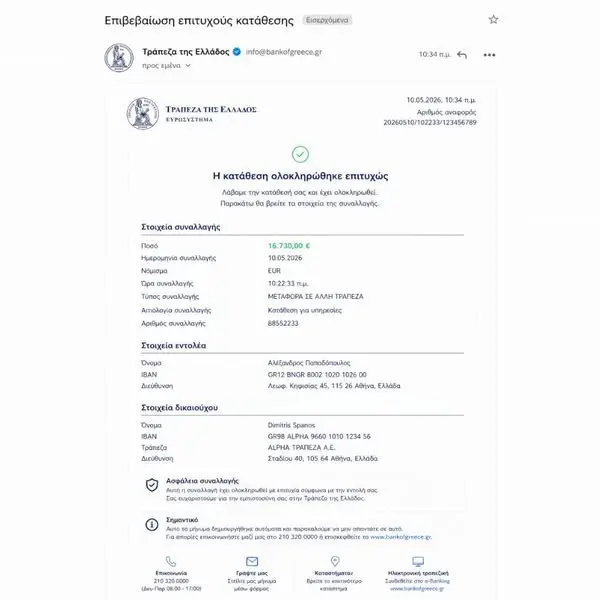 Кадр рекламы Dimitris Spanos