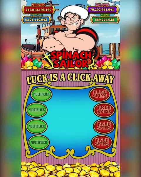 Кадр рекламы Spinach Sailor Casino