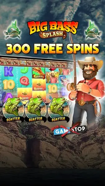 Кадр рекламы Big Bass Slots
